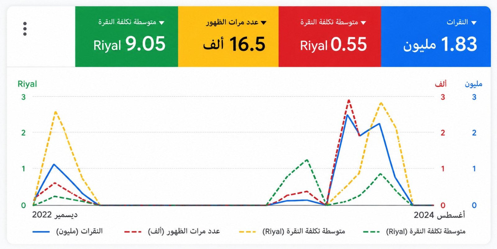 Google Ads campaign result 2